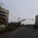 В Курске машина сбила столб