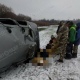 Под Курском перевернулась машина, ранен водитель