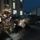 В центре Курска горел автомобиль