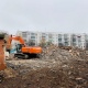 На улице Бойцов 9-й дивизии в Курске начали сносить дома