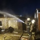 В Курске рано утром сгорел дом