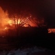 В Курской области выгорел жилой дом