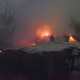 В Курске ночью горел дом на улице Красной Армии