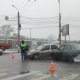 Утро в Курске началось с аварий