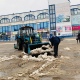 В Курске убирают снег 58 единиц техники