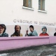 Художники восстановили испорченные вандалами граффити на улице Ленина в Курске