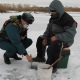 Спасатели выяснили, что толщина льда на Курском море составляет от 22 до 28 сантиметров