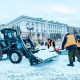 Жители Курска просят мэрию «не вычищать снег до асфальта»