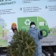 В Курске собрали на переработку грузовик елок