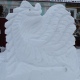 Поселок Кшенский Курской области украсили снежные скульптуры