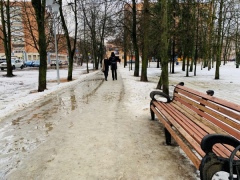 В Курской области ожидаются мокрый снег, дождь и гололедица