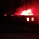 В Курской области сгорел дом, пострадал мужчина