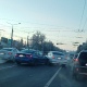 Утро в Курске началось с аварии, затруднившей движение
