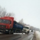 Под Курском попали в аварию грузовики