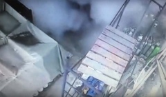Появилось видео взрыва газа в Сеймском округе Курска, где погиб мужчина