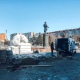 В Курске на Театральной площади сняли плитку из-за ремонта подземных коммуникаций