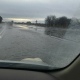 В Курском районе затопило дорогу