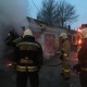 В Курске потушен пожар в гаражном кооперативе