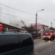 В Железногорске Курской области утром горел жилой дом
