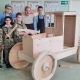 Школьники в Курске мастерят деревянную «Катюшу»