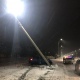 В Курске такси протаранило столб