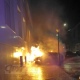 Горящую машину, которая в Курске въехала в здание на улице Ватутина, подожгли