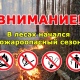 В лесах Курской области объявлен пожароопасный сезон