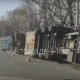 У поста ГИБДД под Курском перевернулась фура