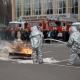 В Курске прошел парад спасателей в честь Дня пожарной охраны