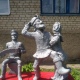 В Курской области установили скульптурную композицию «Радость»