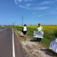 Под Курском полиция пугала автолюбителей Смертью с косой