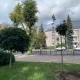 В Курске на улице Ленина засохшие шаровидные клены заменили на новые