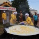 На Курской Коренской ярмарке приготовили гигантскую яичницу