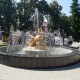 В поселке Коренево Курской области запустили после реконструкции фонтан с пеликанами