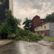 На Курск обрушился тропический шторм с грозой