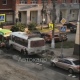 В Курске на улице Радищева подрались водители легковушки и троллейбуса
