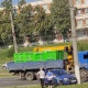 В Курске на улице Энгельса машина врезалась в столб