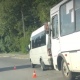 В Курске произошла тройная авария с маршрутками