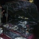 В центре Курска горел автомобиль
