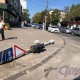 В центре Курска рухнул светофор