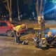 В Железногорске Курской области в ДТП разбился мотоциклист