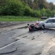 Во Льгове Курской области в аварии разбился мотоциклист