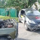 В Курске в аварии ранена женщина-водитель такси