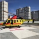 В Курской области вертолет санавиации доставил в больницу подростка в коме