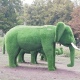 В Курске в парке Дзержинского испортили фигуру слона