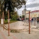 В Курске начались работы по благоустройству сквера на площади Перекальского
