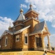 В Курской области рядом с водяной мельницей в Красниково открыли храм Преображения Господня