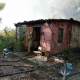 Под Курском выгорел жилой дом