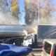 На объездной Курска столкнулись грузовики