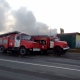 В Курской области горел магазин